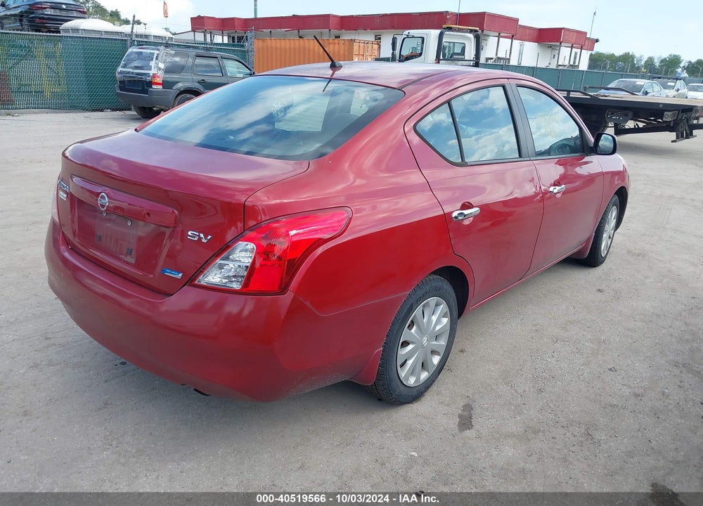 2012 NISSAN VERSA 1.6 SV VIN: 3N1CN7AP3CL906317