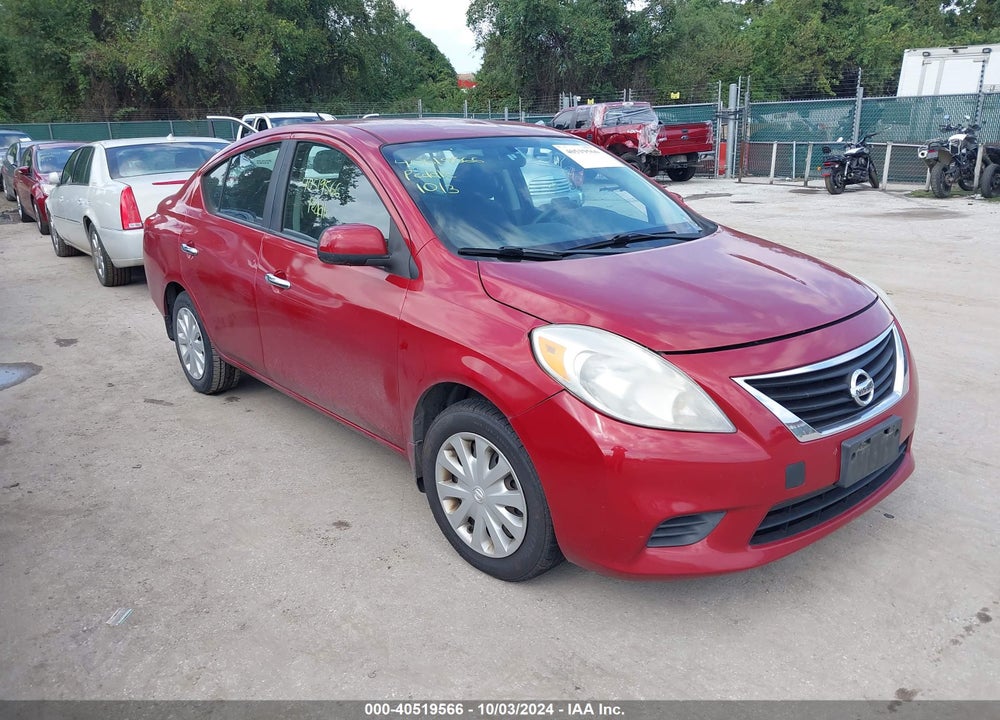 2012 NISSAN VERSA 1.6 SV VIN: 3N1CN7AP3CL906317