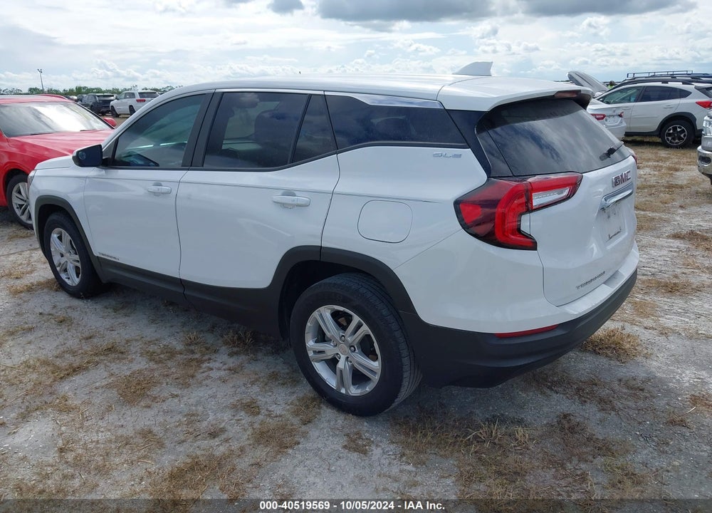 2022 GMC TERRAIN FWD SLE VIN: 3GKALMEV6NL209586