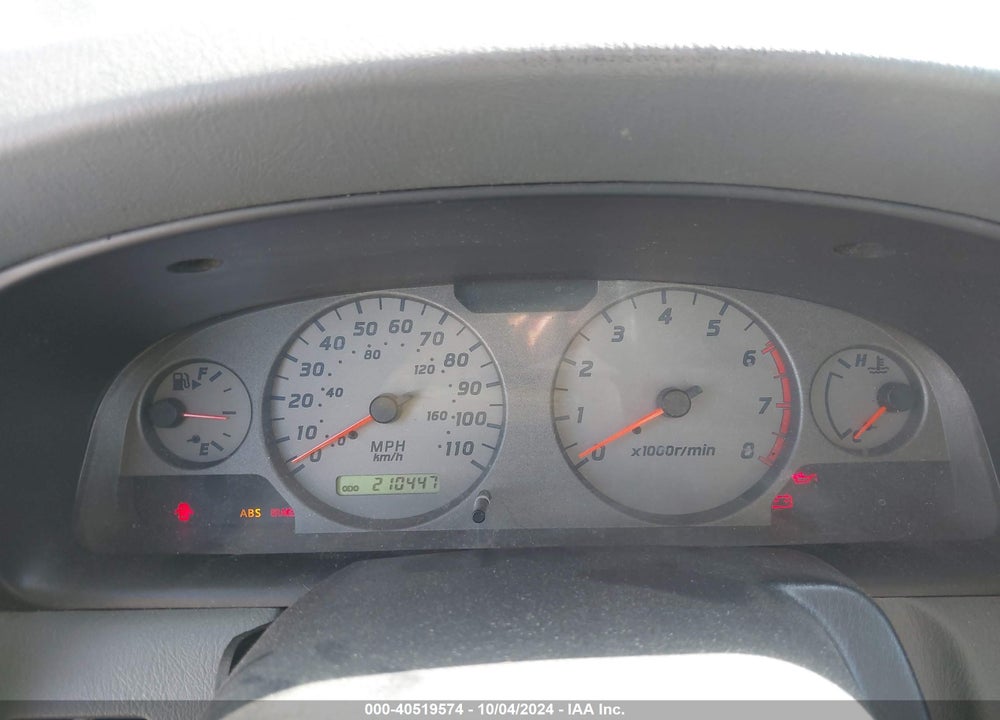 2001 NISSAN FRONTIER SE-V6 VIN: 1N6ED27Y01C337623