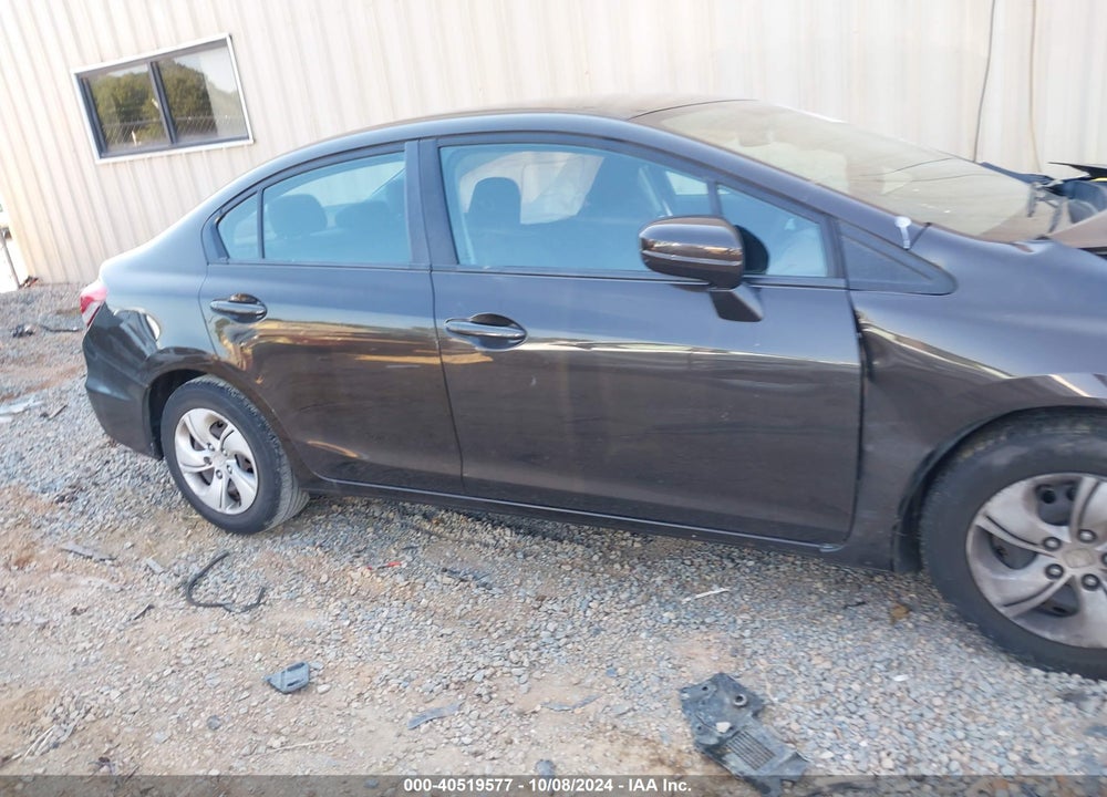 2014 HONDA CIVIC LX VIN: 2HGFB2F55EH521335