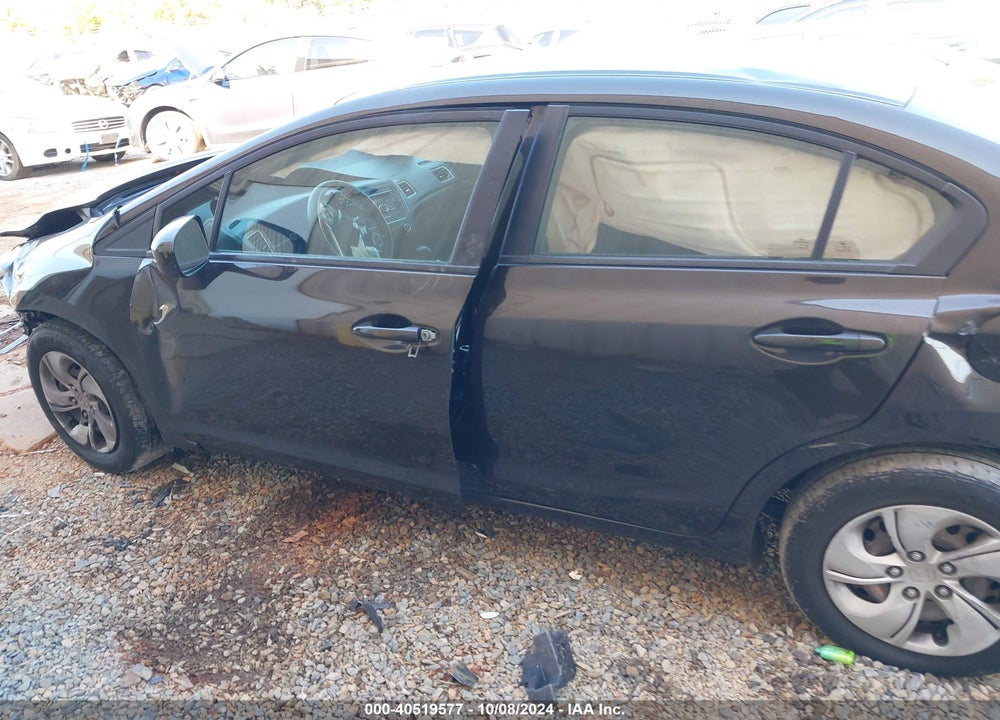 2014 HONDA CIVIC LX VIN: 2HGFB2F55EH521335