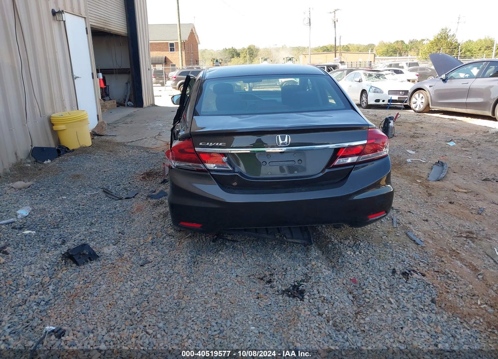 2014 HONDA CIVIC LX VIN: 2HGFB2F55EH521335