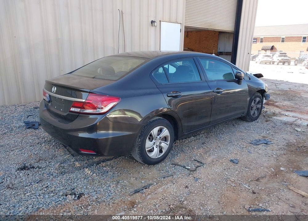 2014 HONDA CIVIC LX VIN: 2HGFB2F55EH521335