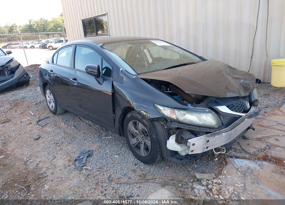 2014 HONDA CIVIC LX VIN: 2HGFB2F55EH521335