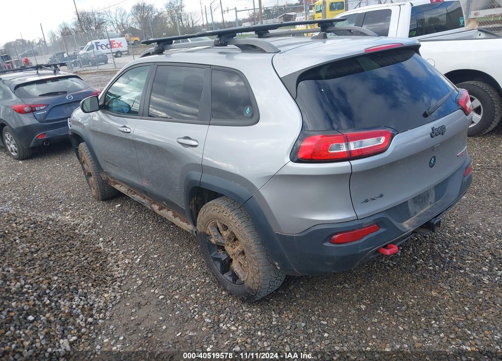2017 JEEP CHEROKEE TRAILHAWK L PLUS 4X4 VIN: 1C4PJMBS1HW554612