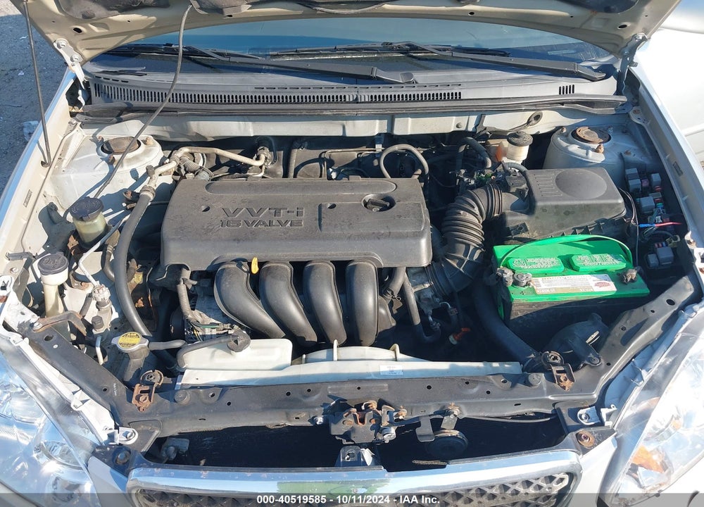 2005 TOYOTA COROLLA LE VIN: 2T1BR32E45C448831