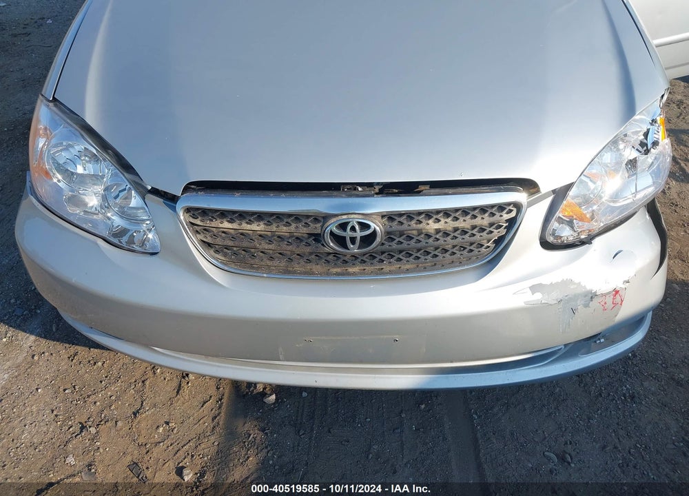 2005 TOYOTA COROLLA LE VIN: 2T1BR32E45C448831
