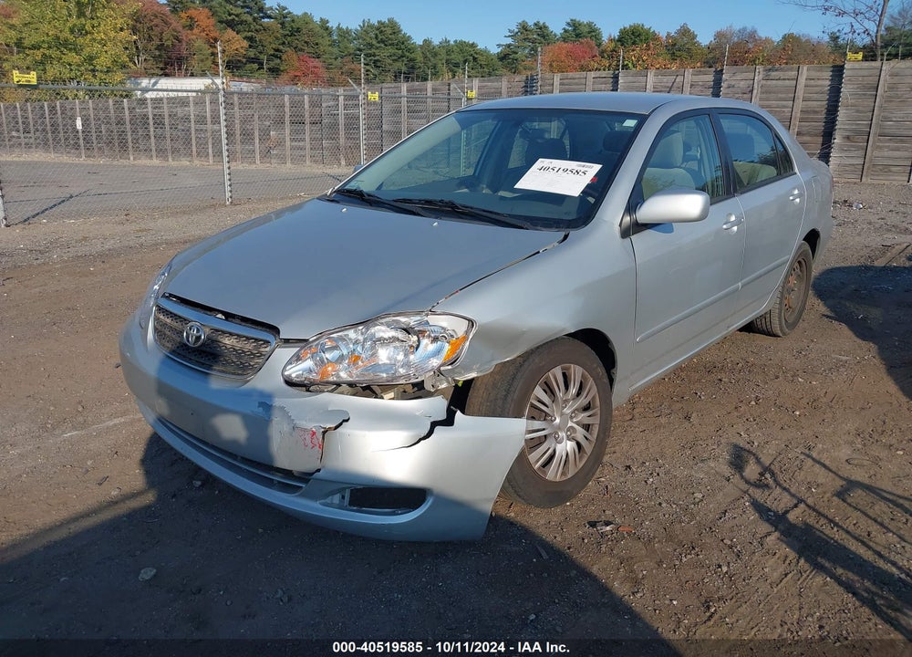 2005 TOYOTA COROLLA LE VIN: 2T1BR32E45C448831