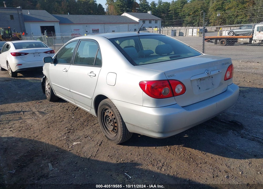 2005 TOYOTA COROLLA LE VIN: 2T1BR32E45C448831