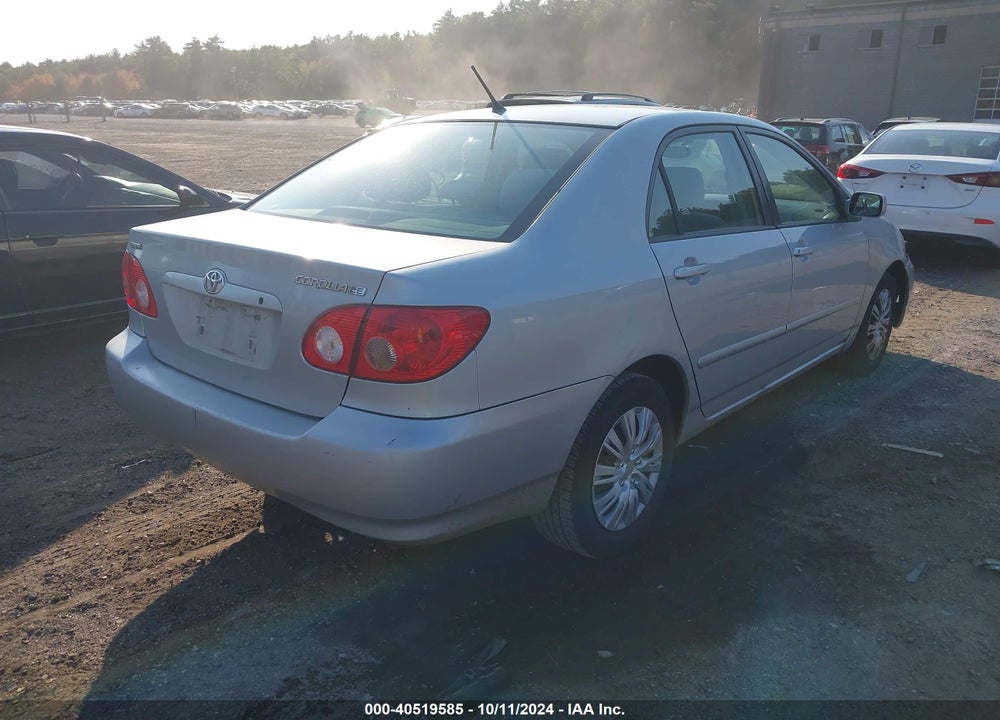 2005 TOYOTA COROLLA LE VIN: 2T1BR32E45C448831