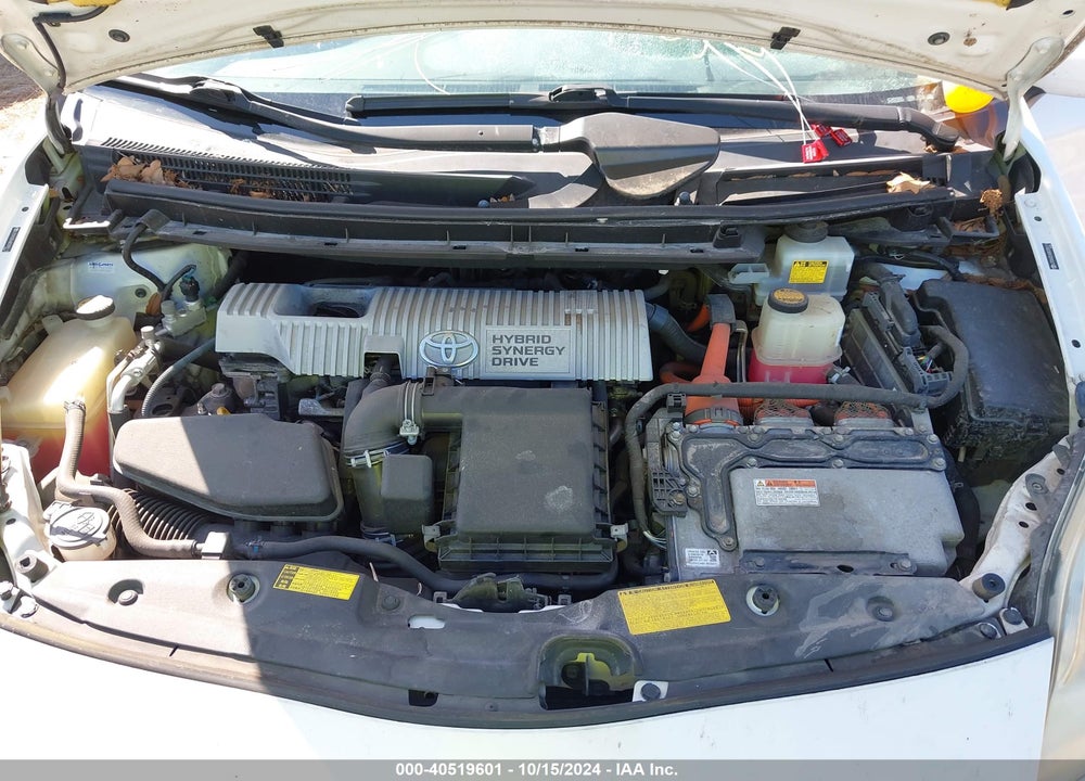 2011 TOYOTA PRIUS TWO VIN: JTDKN3DU6B0280115