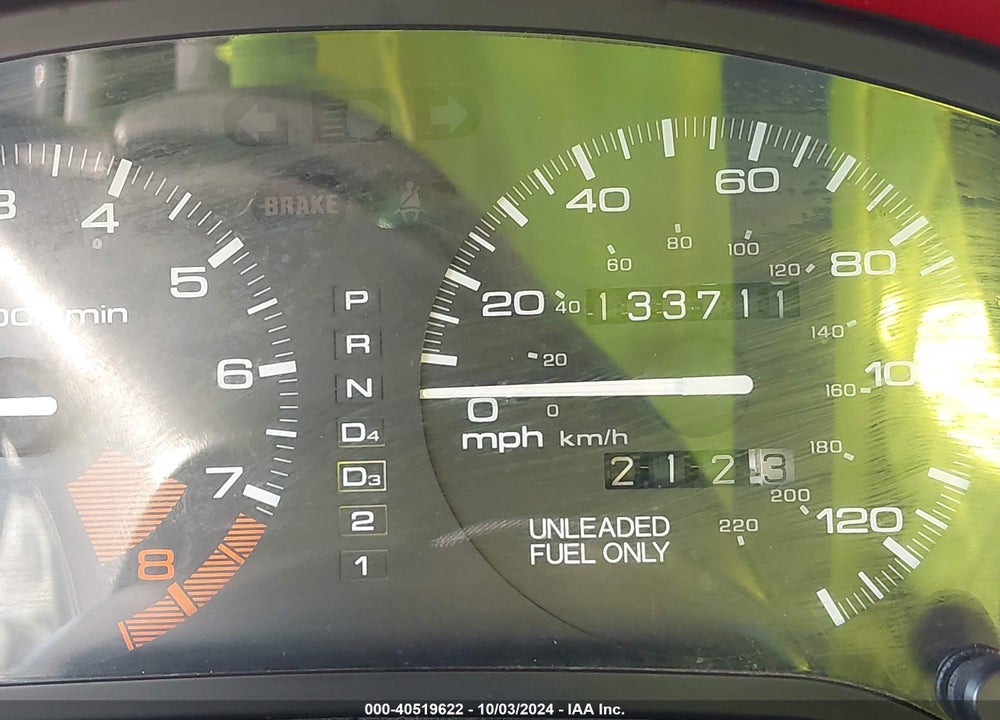 1993 HONDA CIVIC DEL SOL SI VIN: JHMEH6264PS016668