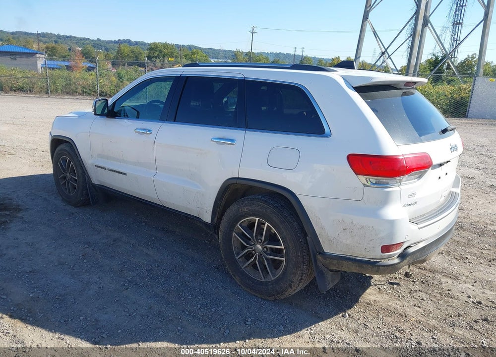 2017 JEEP GRAND CHEROKEE LIMITED 4X4 VIN: 1C4RJFBG5HC699928
