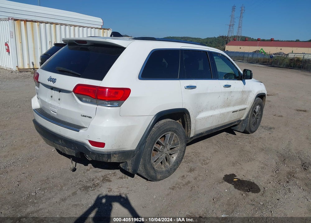 2017 JEEP GRAND CHEROKEE LIMITED 4X4 VIN: 1C4RJFBG5HC699928
