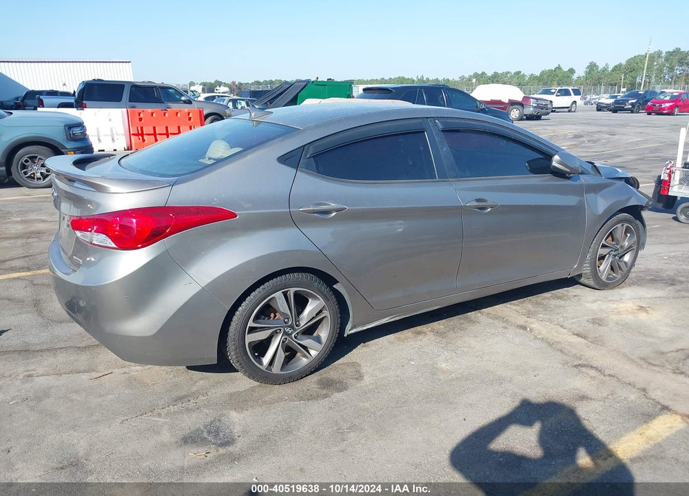 2013 HYUNDAI ELANTRA LIMITED VIN: 5NPDH4AE6DH271472