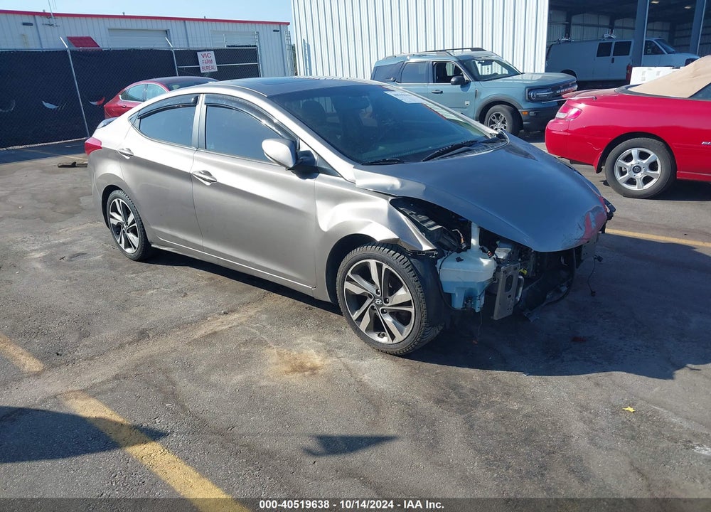 2013 HYUNDAI ELANTRA LIMITED VIN: 5NPDH4AE6DH271472