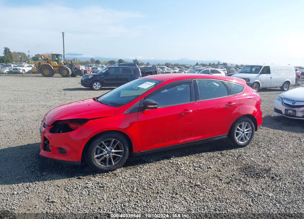 2014 FORD FOCUS SE VIN: 1FADP3K25EL100314