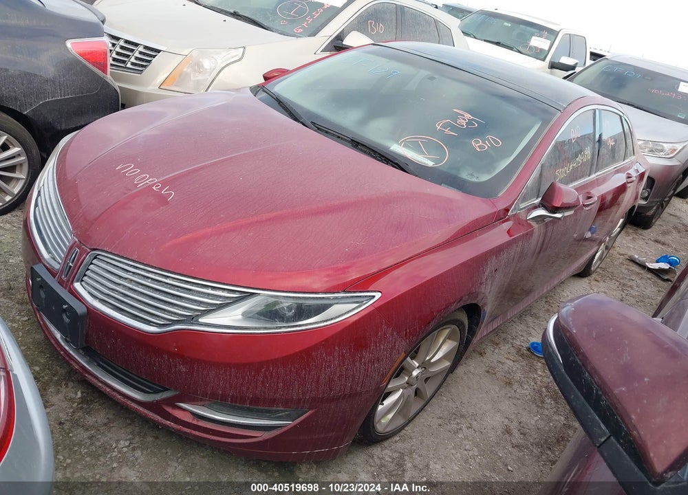 2015 LINCOLN MKZ HYBRID VIN: 3LN6L2LU6FR614194
