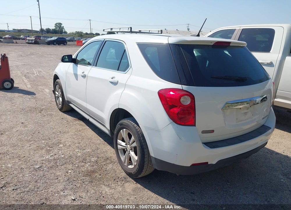 2013 CHEVROLET EQUINOX LS VIN: 2GNALBEK3D6429512
