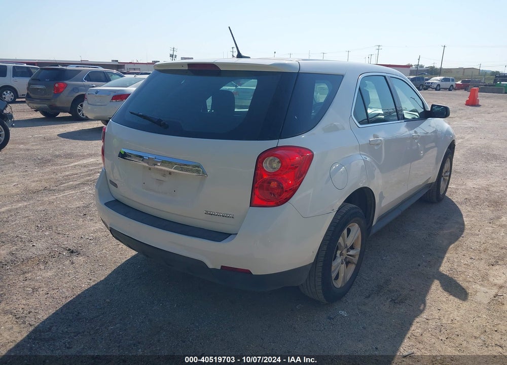 2013 CHEVROLET EQUINOX LS VIN: 2GNALBEK3D6429512