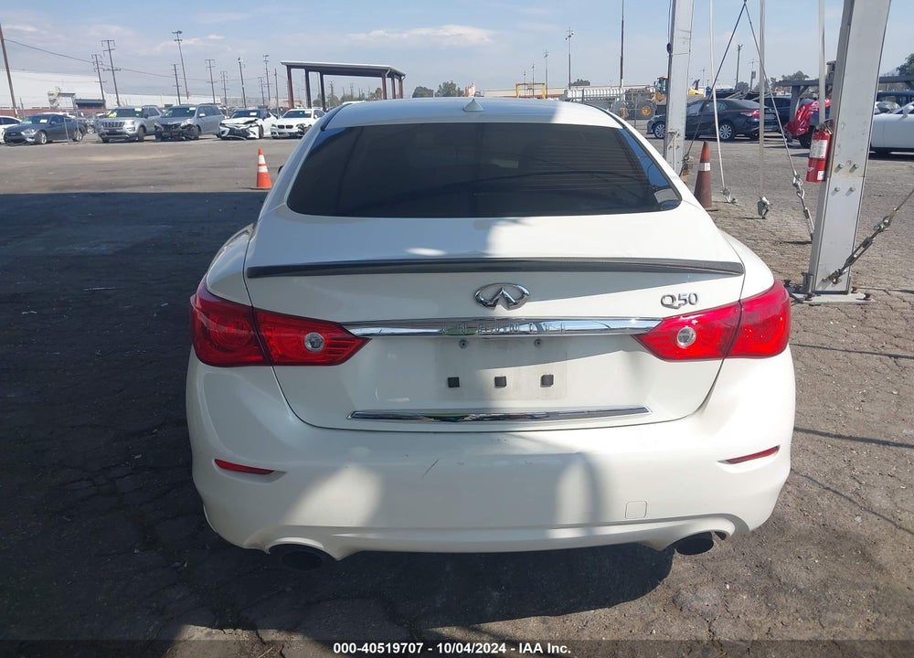 2016 INFINITI Q50 3.0T PREMIUM VIN: JN1EV7AP5GM300196