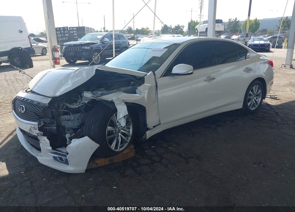 2016 INFINITI Q50 3.0T PREMIUM VIN: JN1EV7AP5GM300196