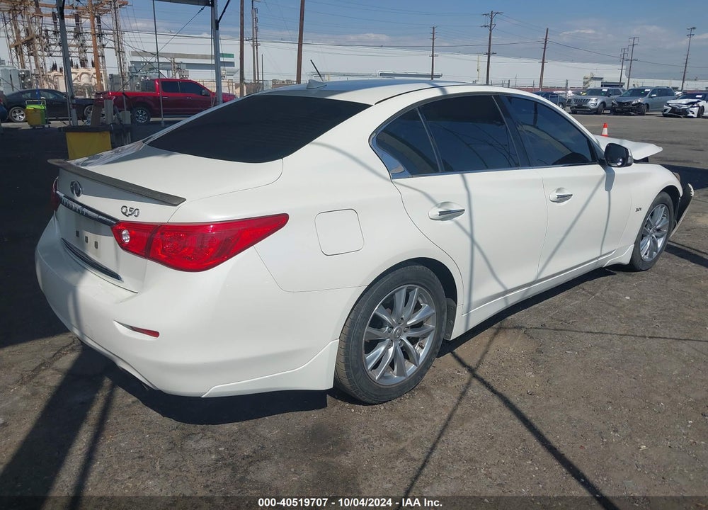 2016 INFINITI Q50 3.0T PREMIUM VIN: JN1EV7AP5GM300196