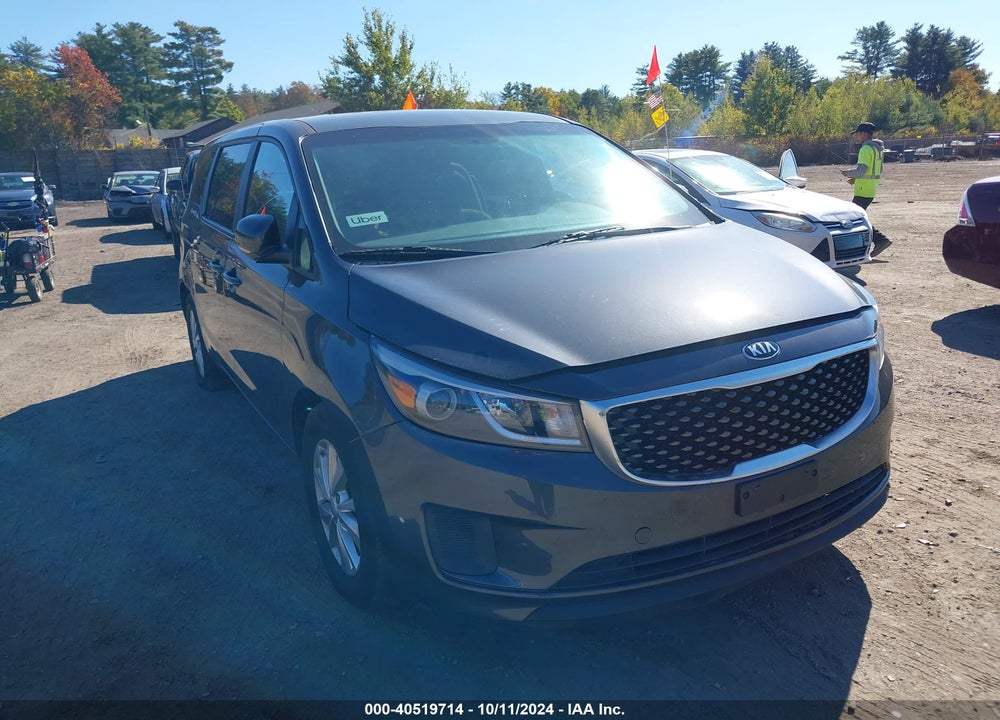 2018 KIA SEDONA LX VIN: KNDMB5C1XJ6394859