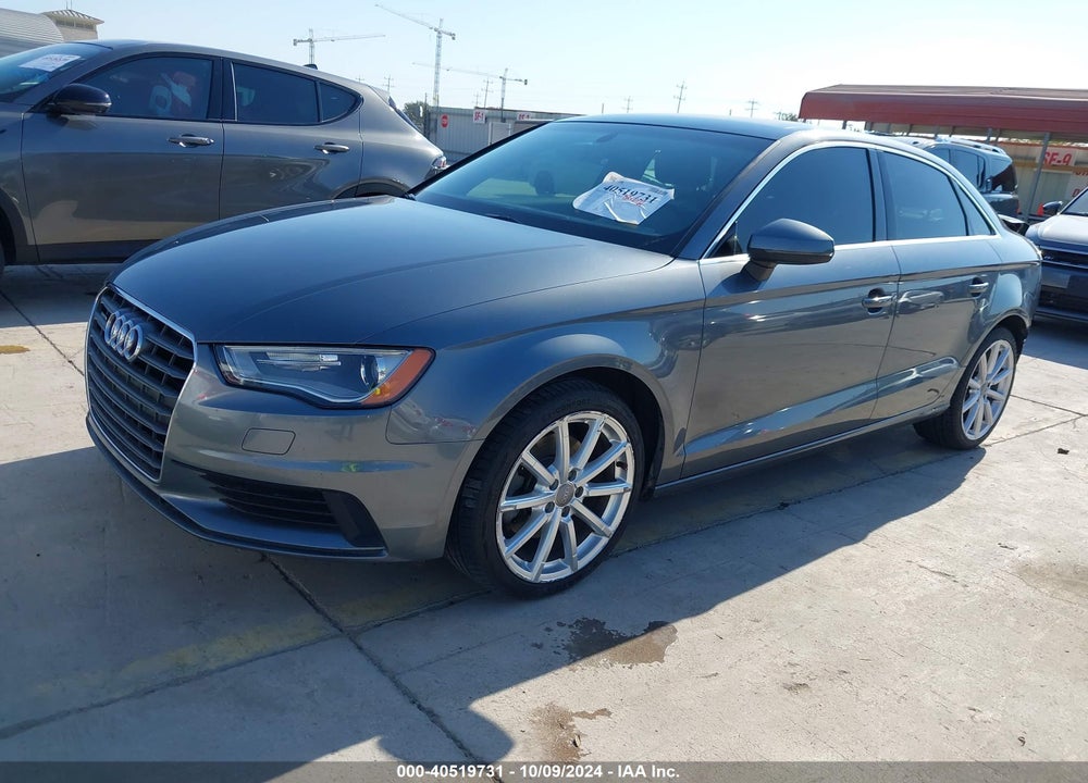 2015 AUDI A3 2.0T PREMIUM VIN: WAUEFGFF8F1012292