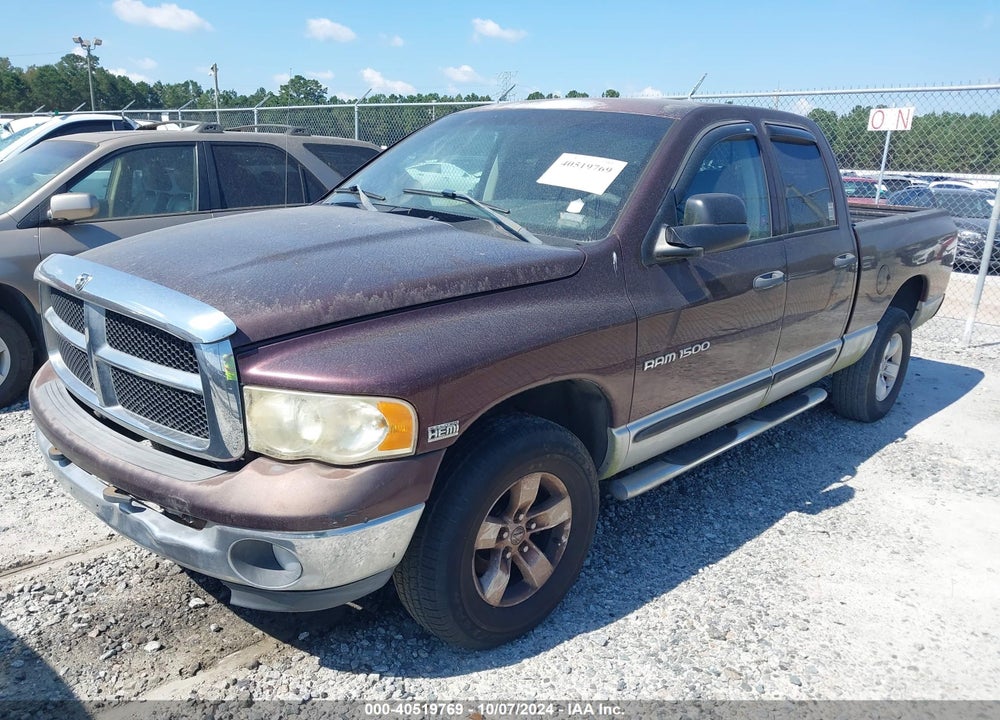 2004 DODGE RAM 1500 SLT/LARAMIE VIN: 1D7HU18D74J205826
