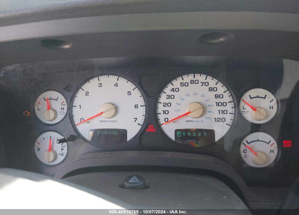 2004 DODGE RAM 1500 SLT/LARAMIE VIN: 1D7HU18D74J205826
