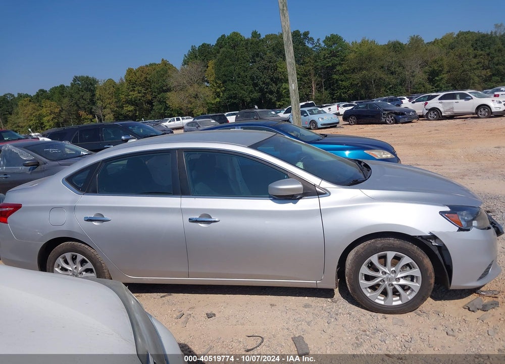 2019 NISSAN SENTRA SV VIN: 3N1AB7AP8KY278210