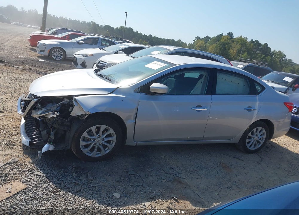2019 NISSAN SENTRA SV VIN: 3N1AB7AP8KY278210