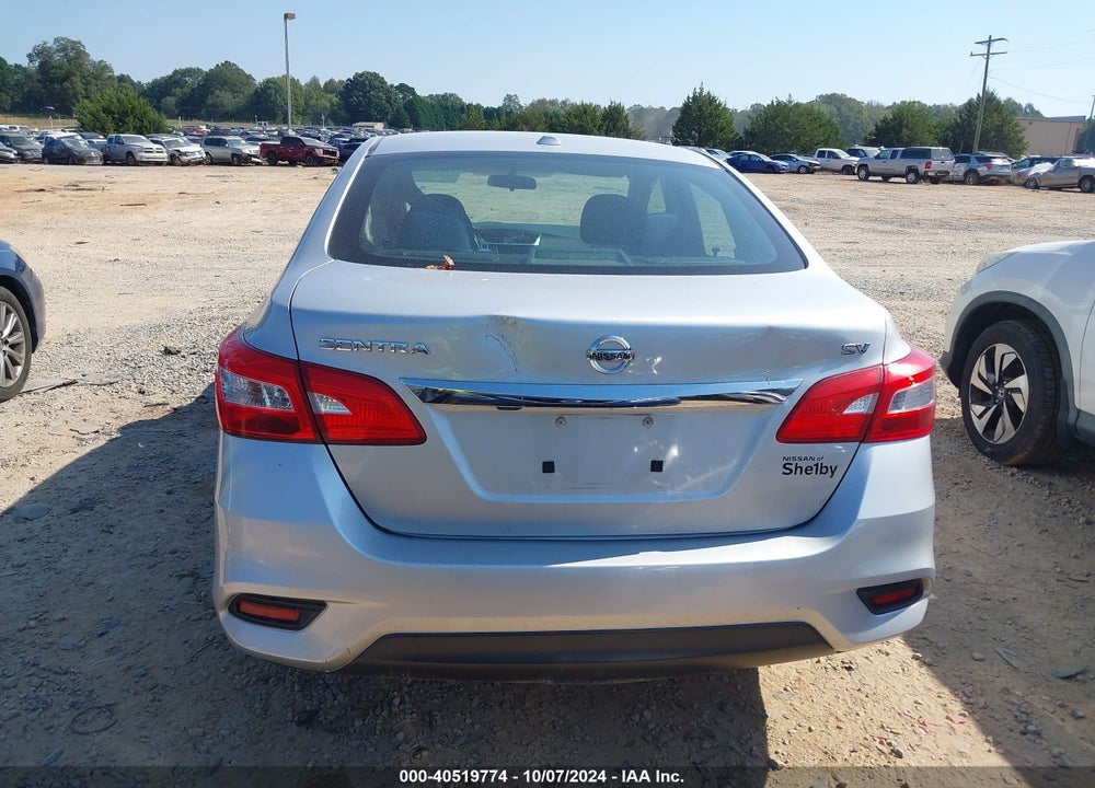 2019 NISSAN SENTRA SV VIN: 3N1AB7AP8KY278210