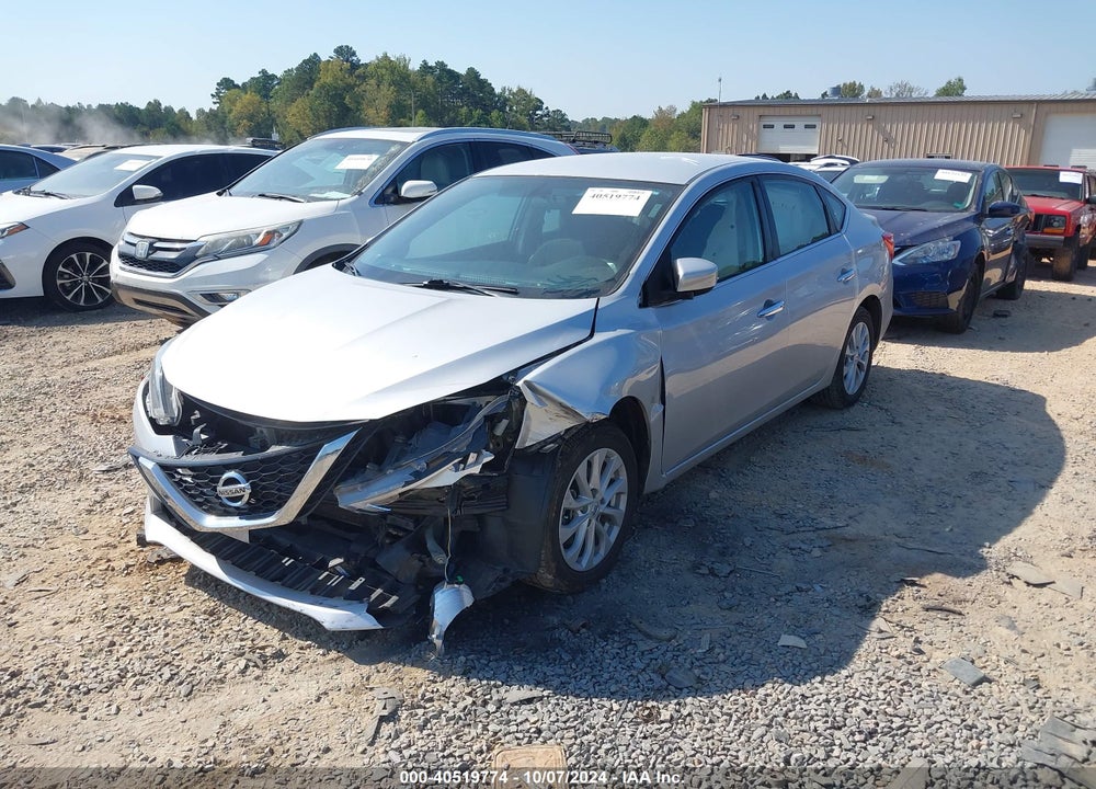 2019 NISSAN SENTRA SV VIN: 3N1AB7AP8KY278210
