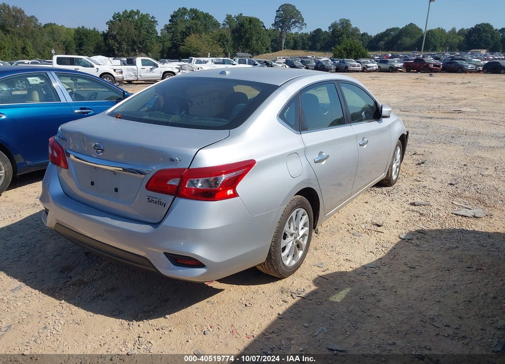 2019 NISSAN SENTRA SV VIN: 3N1AB7AP8KY278210
