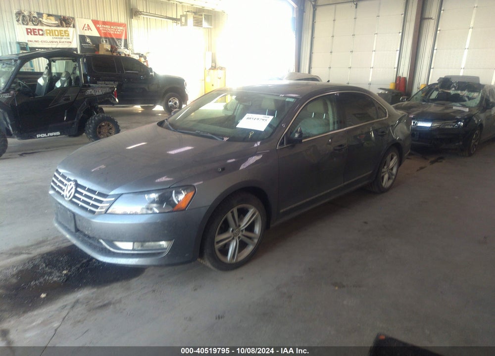 2014 VOLKSWAGEN PASSAT 2.0L TDI SEL PREMIUM VIN: 1VWCN7A33EC106946