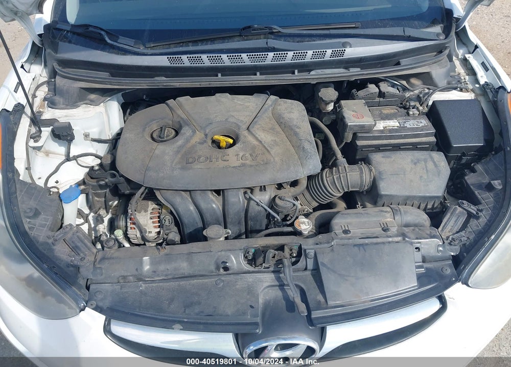 2013 HYUNDAI ELANTRA GLS VIN: 5NPDH4AE0DH432933