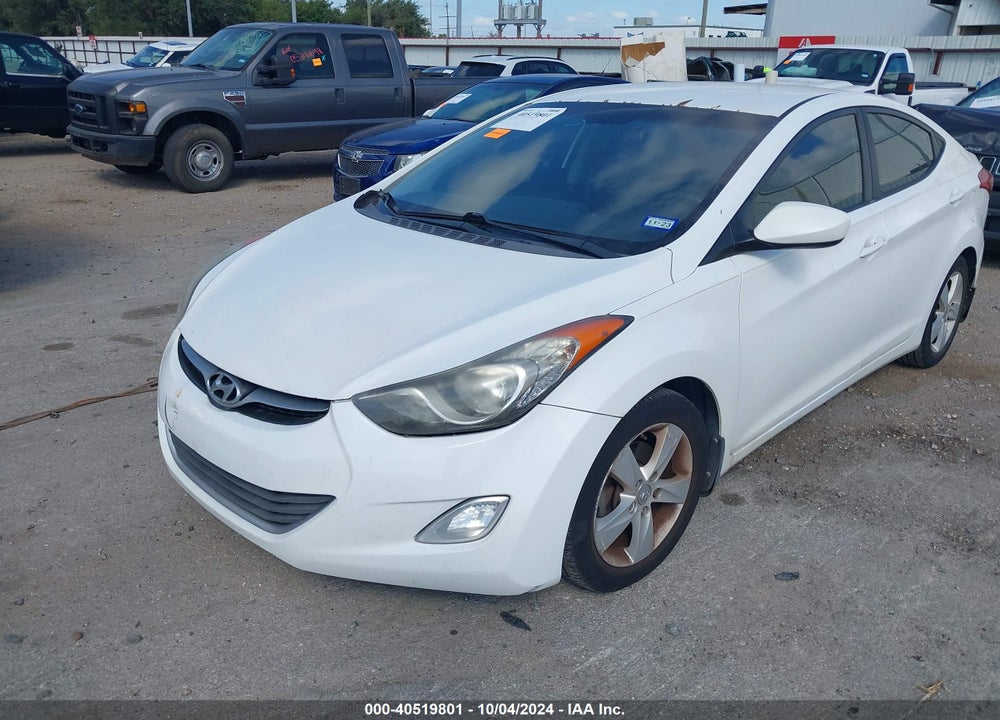 2013 HYUNDAI ELANTRA GLS VIN: 5NPDH4AE0DH432933