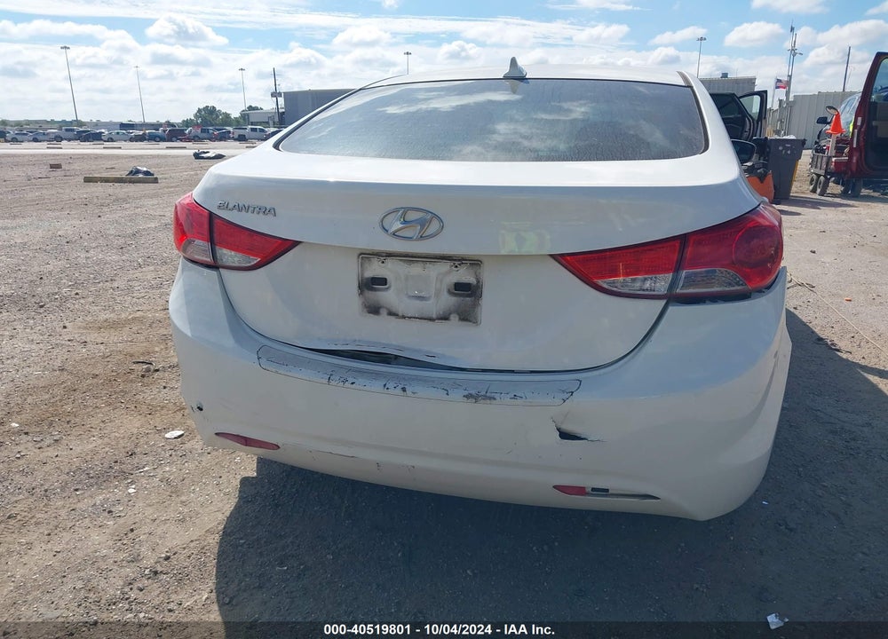 2013 HYUNDAI ELANTRA GLS VIN: 5NPDH4AE0DH432933