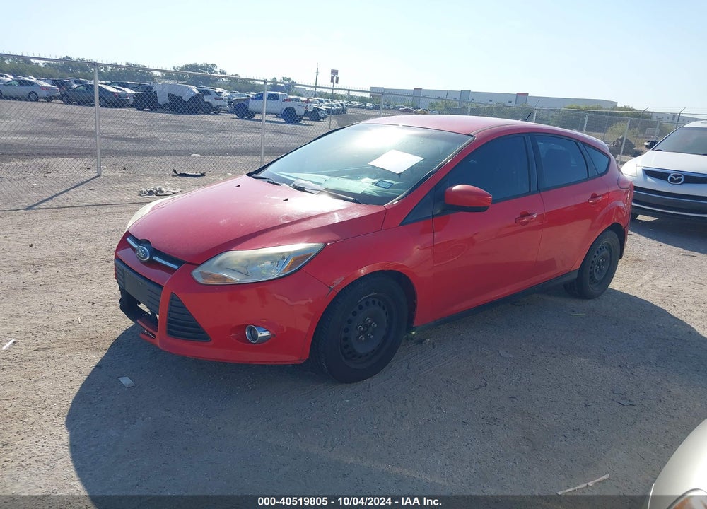 2012 FORD FOCUS SE VIN: 1FAHP3K22CL315258