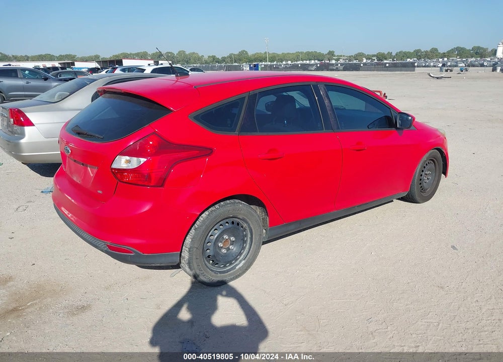 2012 FORD FOCUS SE VIN: 1FAHP3K22CL315258
