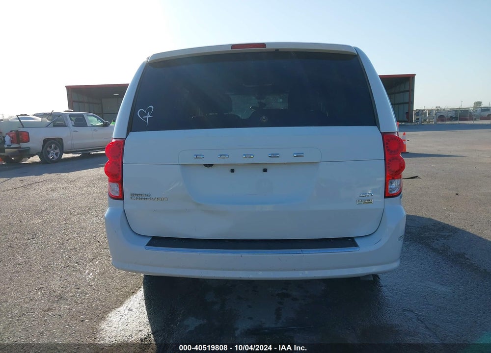 2019 DODGE GRAND CARAVAN SXT VIN: 2C4RDGCG0KR744848