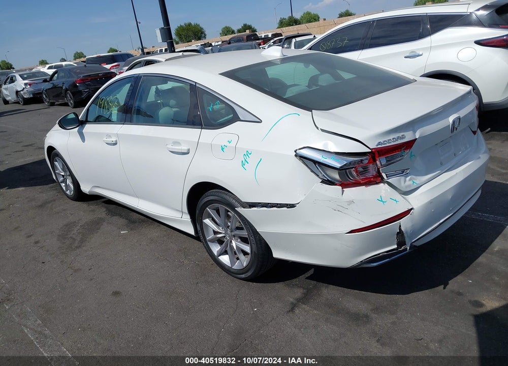 2021 HONDA ACCORD LX VIN: 1HGCV1F15MA069966