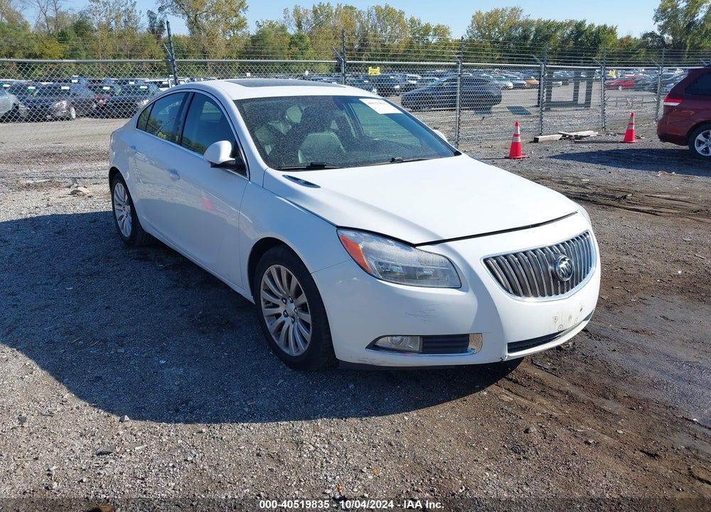 2012 BUICK REGAL VIN: 2G4GR5EK3C9132171