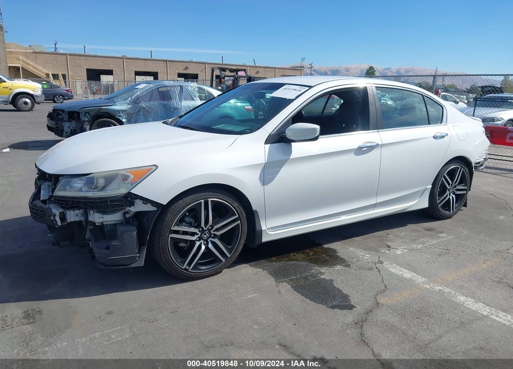 2016 HONDA ACCORD SPORT VIN: 1HGCR2F57GA244090