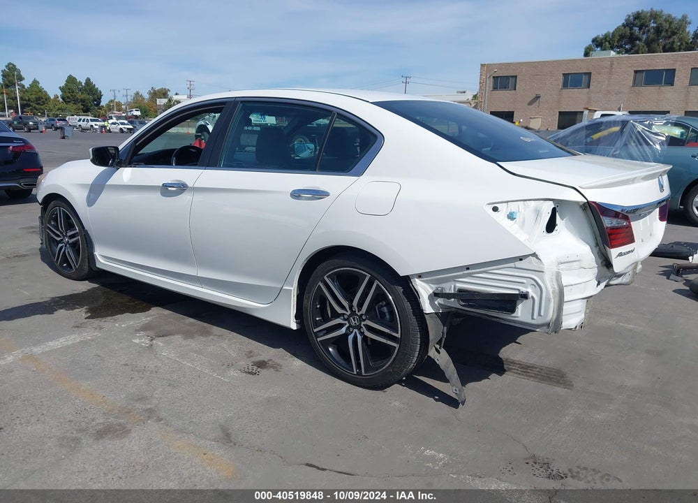 2016 HONDA ACCORD SPORT VIN: 1HGCR2F57GA244090