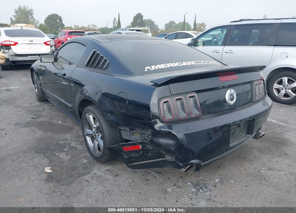 2008 FORD MUSTANG GT DELUXE VIN: 1ZVHT82HX85189182