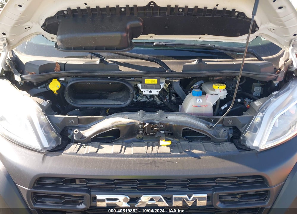 2023 RAM PROMASTER 2500 HIGH ROOF 159 WB VIN: 3C6LRVDG0PE605863